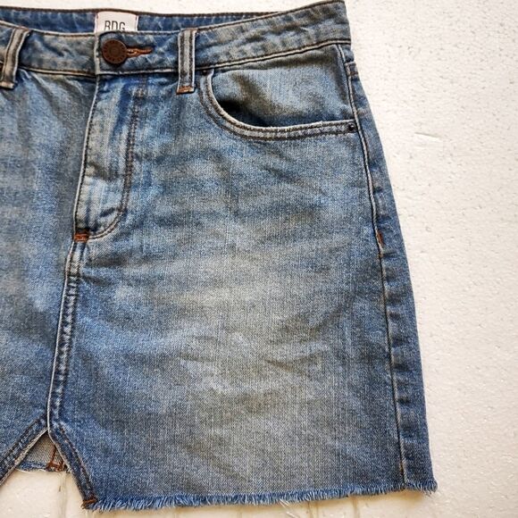 BDG Jean Cutoff Mini Skirt S‎ - Picture 2 of 4